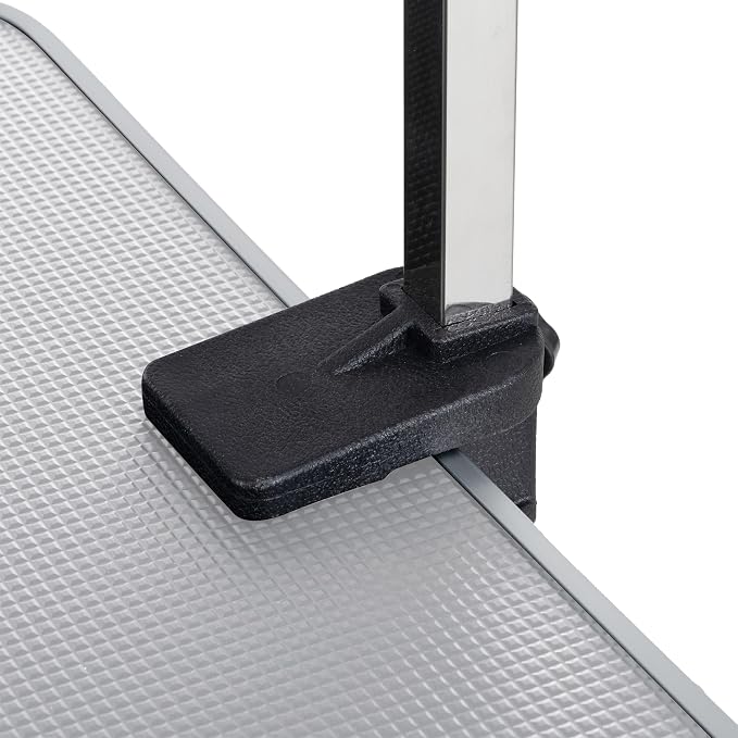 Professional Dog Pet Grooming Table Adjustable Heavy Duty Portable w/Arm & Noose & Mesh Tray (Grey, 42") - Image 7