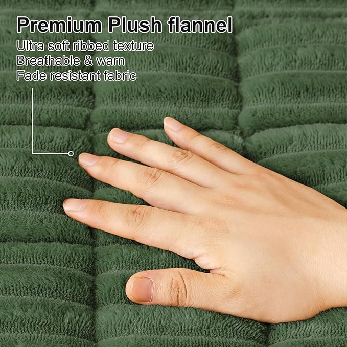Smiry Couch Cover for Dogs, Non Slip Washable Sofa Protector for Pets | Soft Furniture Cover for Leather & Fabric Couches, Cozy Protect Against Fur, Dirt & Messes, Pet Friendly, 35.4"x82.7" - Image 5