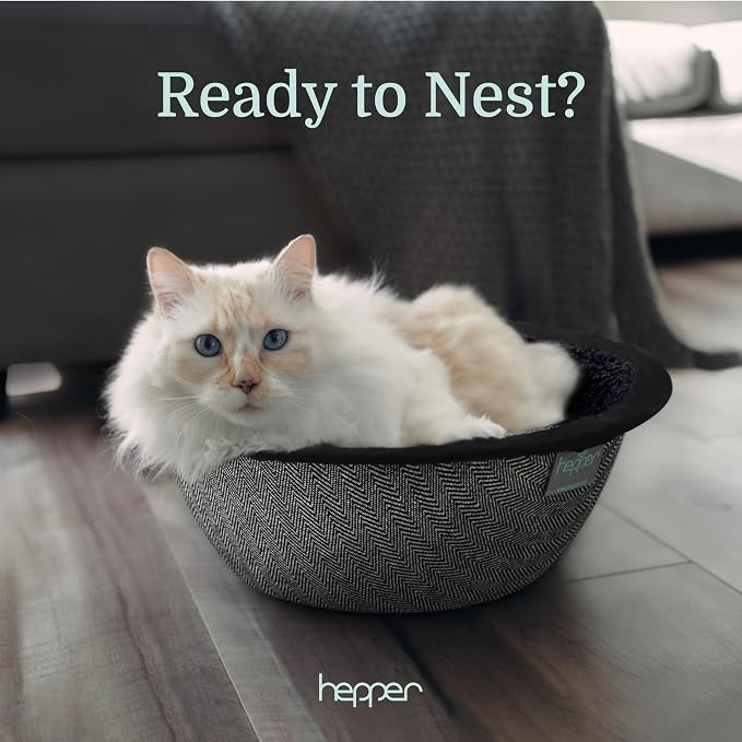 Hepper Cat Nest - Washable Cat Bed with Removable Fleece Liner - Image 8