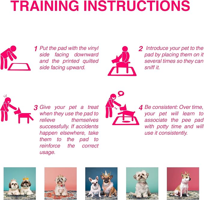 PUPIBOO Washable Pee Pads for Dogs and Cats - Super Absorbent Reusable Puppy Training Pads - 100% Waterproof, Leak-Proof & Non-Slip Whelping Pads for Pet Housebreaking - Image 9