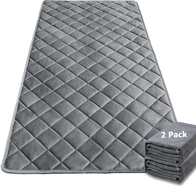 Guinea Pig Thickened Fleece Bedding, 49X24in 2Pack, Easy Clean & Super Absorbent & Odor Control & Waterproof Reusable Guinea Pig Cage Liner for Guinea Pig, Dog, Small Animal, Rabbit, Bunny, Chinchilla by cimiycob
