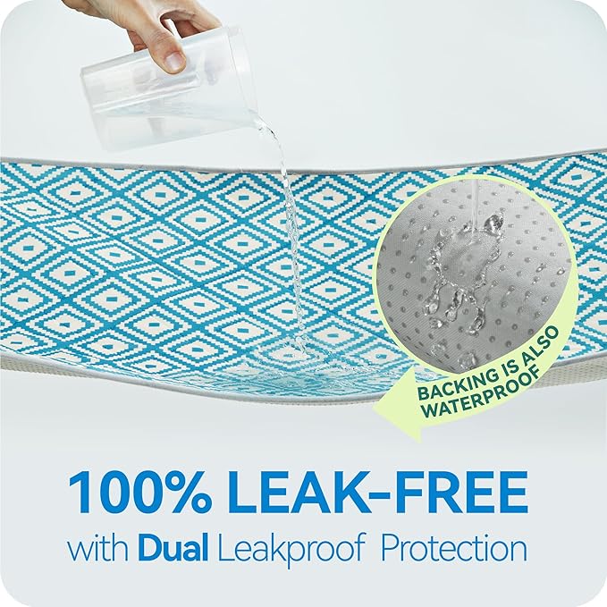 Washable Pee Pads for Dogs , 2 Pack Ultra-Absorbent Reusable Puppy Pads with Waterproof & Non-Slip Backing, Leak-Proof Protection for Dog Training , Crates , Whelping & Playpens ( 36"x41" ) - Image 5