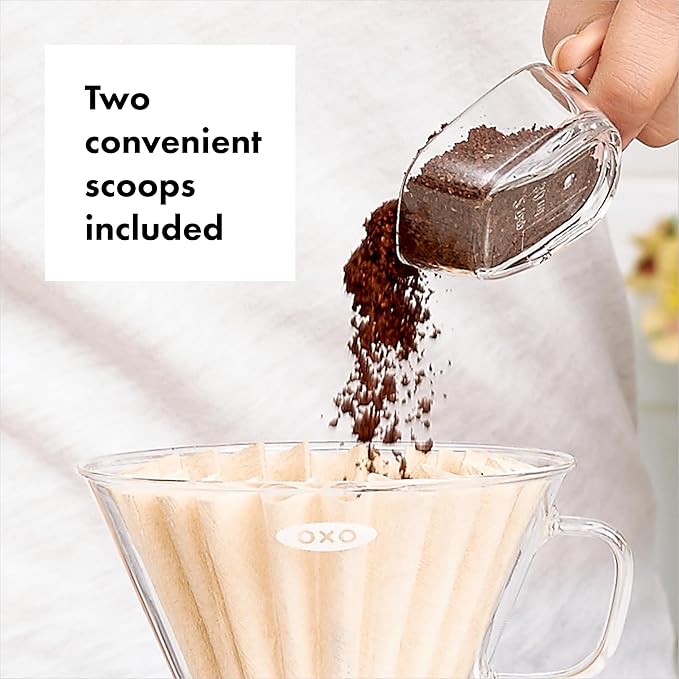 OXO Good Grips 3-Piece POP Container Set with Mini Scoops - Limited Edition Pistachio - Image 6