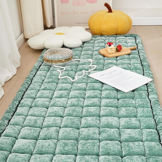Chenille Couch Cover for Dogs, Quilted Non-Slip Sofa Protector Pad | Soft chenille fabric, PP cotton filling, anti-slip backing, machine washable, for dogs, cats, loveseats and sectional sofas - Image 6