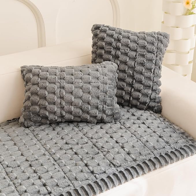 Plush Pet Sofa Covers Dogs Washable Non slip Couch Protector Cushion Cover | Dog friendly scratch-proof sofa protector fits I-shape armchair,loveseat,recliner,sectional couch pads - Image 6