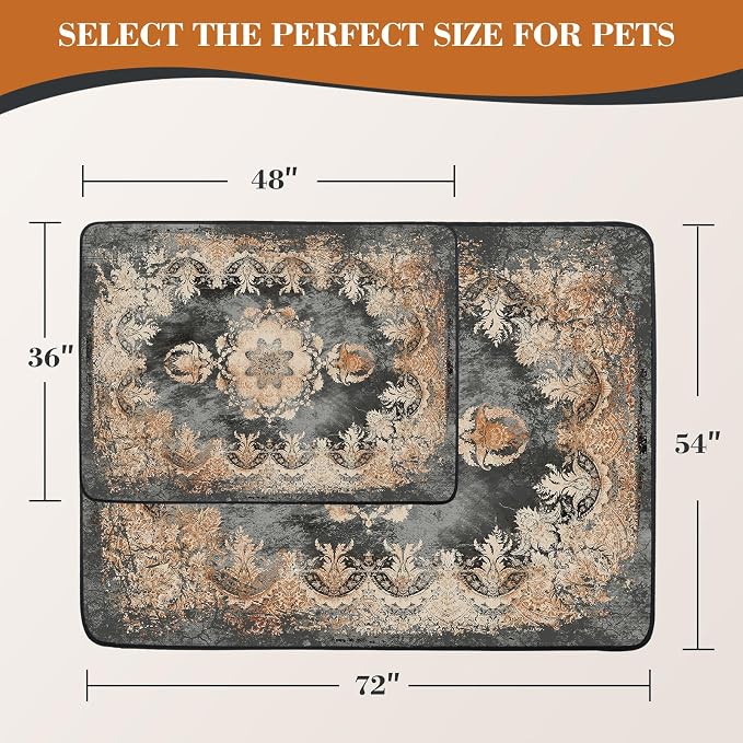 Dogcator Washable Pee Pads for Dogs, Reusable Puppy Training Pads 2 Pack. 36''x48'' Non-Slip and Leakproof Washable Pee Mat, Super Absorbent Dog Rugs, Whelping Pads for Crates and Floors - Image 5