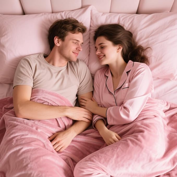 gogobunny Waterproof Bed Blanket, Reversible Sherpa Fleece Throw Blanket for Dog Puppy Cat, Furniture Cover Protects Bed Couch Sofa from Liquid Pee and Pet Fur (Pink, 30x70 inches) - Image 3