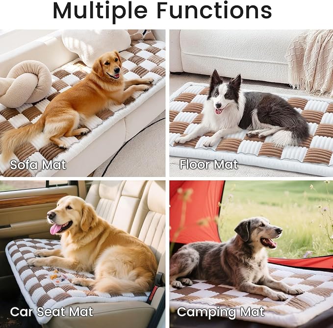LiveGo Couch Cover for Dogs Washable, Sofa Cover Protector, Couch Covers for 3 Cushion Couch Sofa Pet Friendly, Soft, Non Slip - Image 2