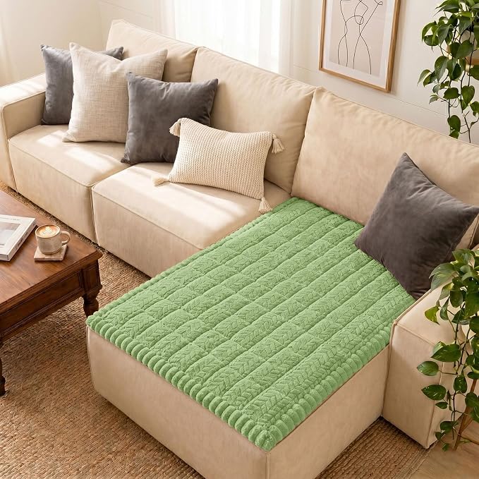 Smiry Couch Cover for Dogs, Non Slip Fuzzy Pet Sofa Covers Washable | Sofa Slipcovers for 3 Cushion Couch, Soft Thick Furniture Protector for Cats Dogs, Against Fur, Dirt, Scratch (43"x82.7") by Smiry