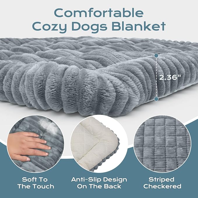 Backseat Dog Bed Mat for Car, Dog Blanket for Car (53" x 24") | Pet Car Blanket Soft and Comfortable, Upgraded Bottom Non-Slip, Washable Travel Pet Mat for Cars Trucks and SUVs - Image 3