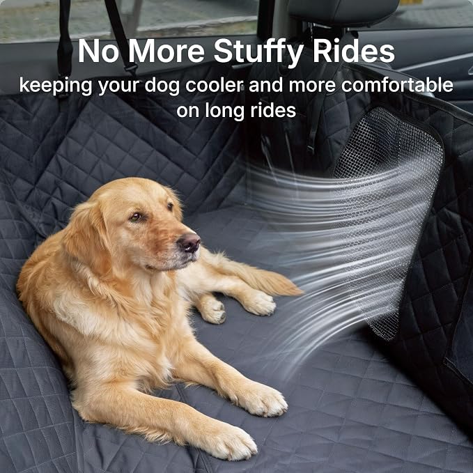 Car Back Seat Extender for Dogs, Semi-Hard Bottom Design, Fits Compact SUVs | Waterproof, Odorless Material, Upgraded Support - Image 5