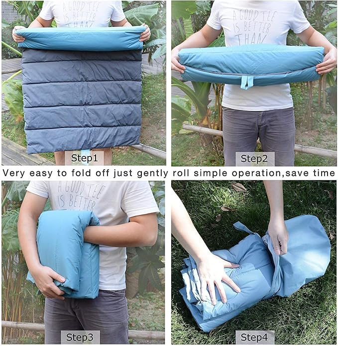 CHEERHUNTING Outdoor Dog Bed, Waterproof, Washable, Large Size, Durable, Water Resistant, Portable and Camping Travel Pet Mat 51X35 - Image 6
