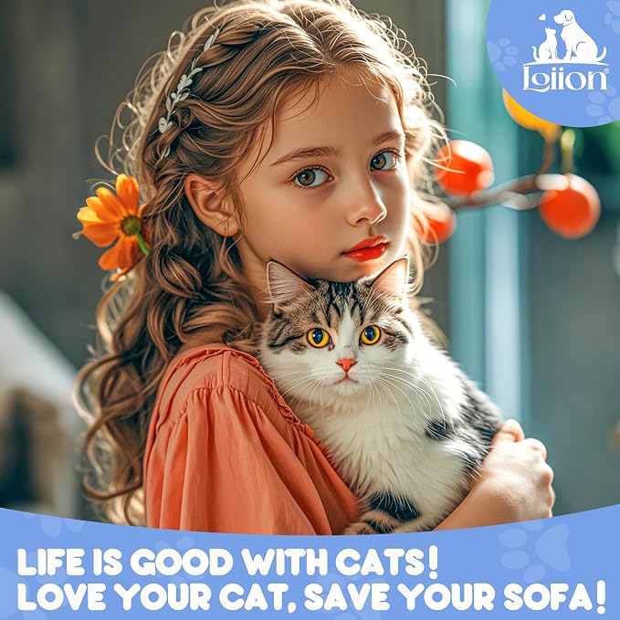 Loiion Cat Scratch Proof Furniture Protector Waterproof Sofa Cover 134"x91" | Pet-Friendly Couch Protector, Anti-Scratch & Anti-Slip Sofa Cover For Cats Dogs Kids, Machine Washable - Image 6