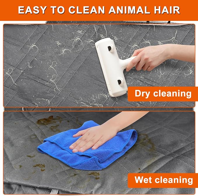 Dog Car Seat Cover for 2016-2026 Honda HR-V | Waterproof Pet Bench Seat Cover for Back Seat, 600D Heavy Duty Scratch Proof Nonslip Truck Seat Covers for Dogs - Image 7