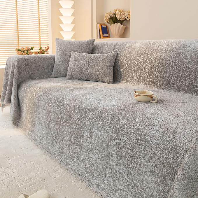 Sofa Cover 71"x118" Heavy Duty Couch Protector for Dog Scratch | Washable,Skin-Friendly,All-Season,Sectional Couch Covers,Cat Claw Defense,Pet Cushion Slipcover,Waterproof Seat Pads by Unknown