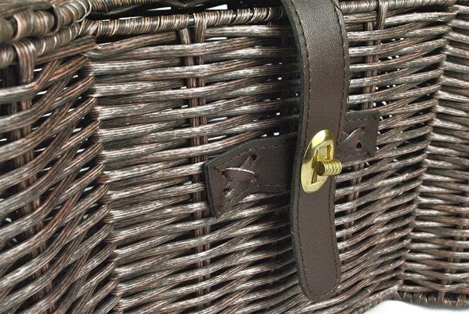 Bone Dry Pet Toy Storage Basket - Durable & Stylish Medium/Brown - Image 4