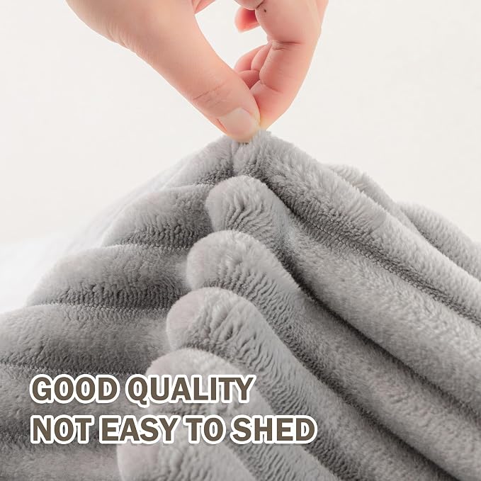 MEETSKY 100% Waterproof Sectional Couch Cover, Couch Covers for L Shape Sofa Cover Washable, 2 Pieces Non Slip Sofa Slipcover for 3 Cushion Couch Sofa Pet Friendly,Light Grey,X-Large,35"x63"+35"x70.9" - Image 4