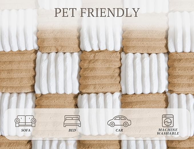 Couch Cushion Cover for dogs Sofa Cover Washable Pet Love Seat Couch Covers for Sofa Slipcovers Couch Protector Blanket for Dog Sofa Cushion Covers for Pet Washable Pad Light Brown 70x150cm/27.6x59in - Image 2