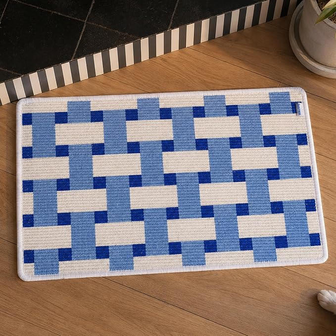 XX-Large Wall Mounted Sisal Cat Scratcher Mat for Indoor Cats | Cat Scratch Pad, Natural Sisal Surface, Couch and Wall Protection, Space Saving Design, Heavy-Duty Velcro by RollinnLiving