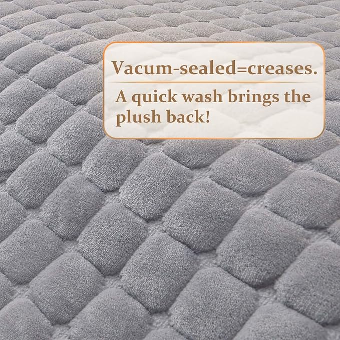Plush Couch Cover for Dogs Washable, Non Slip Sofa Covers for Pets, Sectional Cushion Protector for 2-3 Cushion L Shape Sofa(36"x71", Light Grey) - Image 4