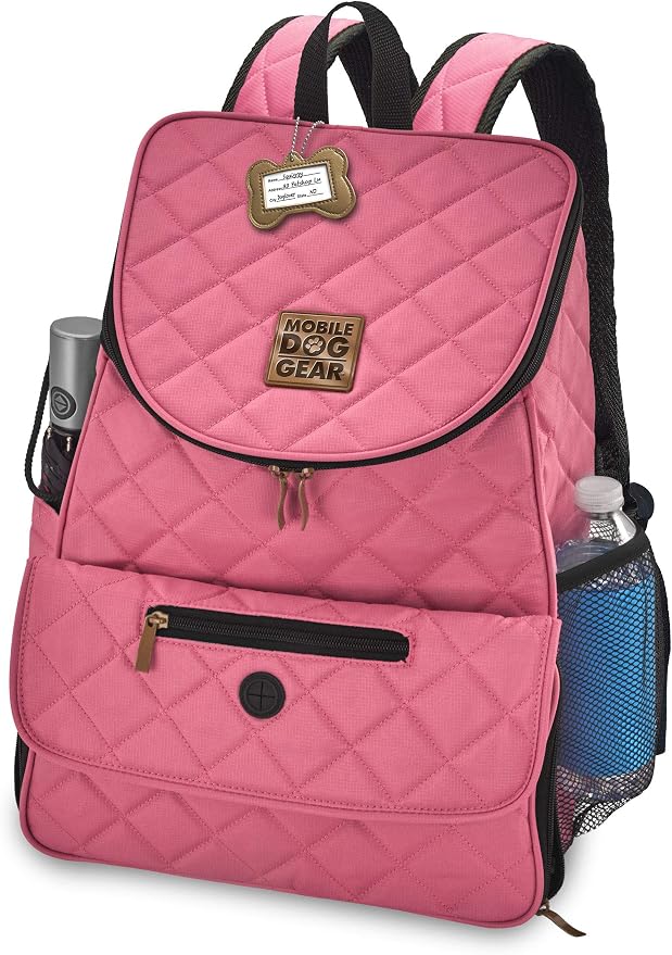 Mobile Dog Gear Unisex Weekender Backpack™ Pink One Size One Size - Image 6