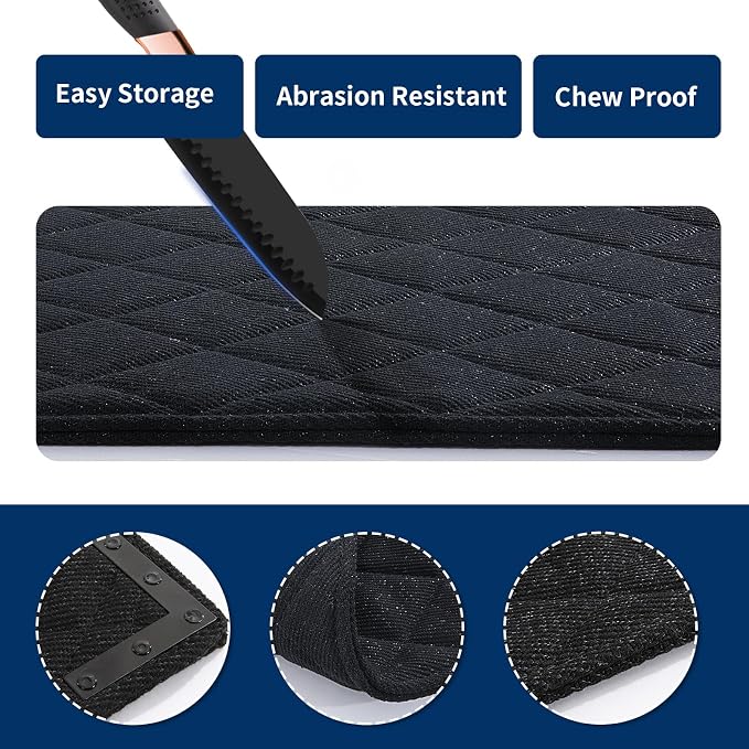 BALAPET XS Durable Chew Proof Dog Bed with Metal Rivet Corner, 23"x17" - Image 4