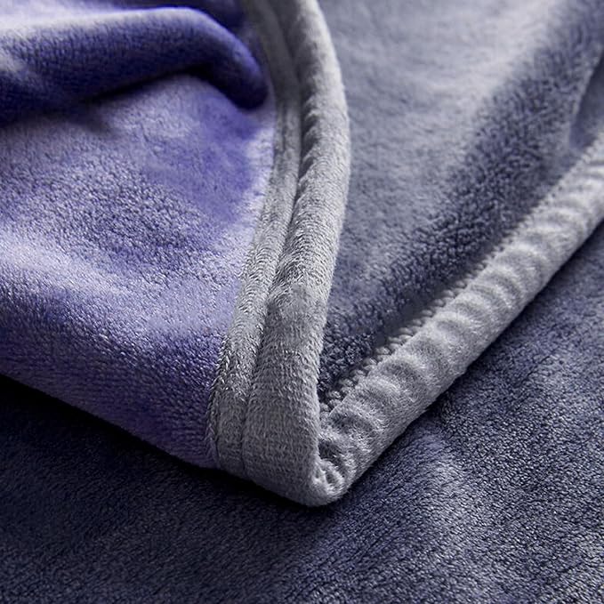 YISURE Reversible Bed Throw Blanket Water Proof and Stain-Proof, Queen Size 80"x60" (Grey/Violet), Leakproof, Soft Repellant Bed Cover for Couches Sofa and Mattress, Washable and Reusable | Love Blanket Waterproof Sex Blanket Reusable Couch Furniture P... - Image 4