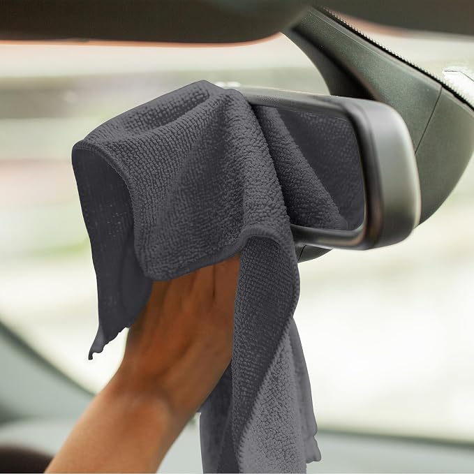 Avalon Towels Microfiber Cleaning Cloths (Value Pack of 100) - Size 12 x 12 Inches, Highly Absorbent Cleaning Rags, Lint Free, Reusable and Washable, Microfiber Towels for Cars - Image 8