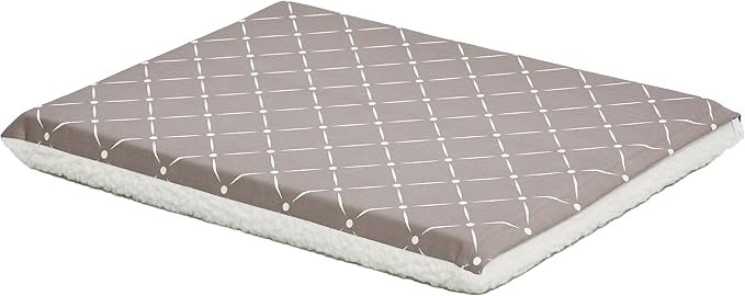 MidWest Homes for Pets Quiet Time Couture Paxton Pet Bed with Removable Pillow Cover, Mushroom, 24" by MidWestHomesForPets