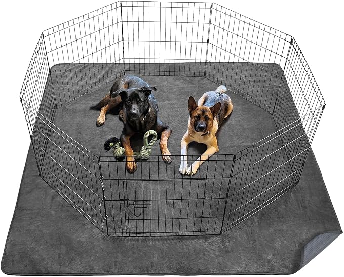 Washable Pee Pads for Dogs 72x72 Extra Large, Non-Slip, Leakproof Dog Mat | Waterproof, Reusable Whelping Pads, for Potty Training, Playpen, Whelping, Senior Dog Incontinence, Order Control, Fast Dry by PICKFORLIFE