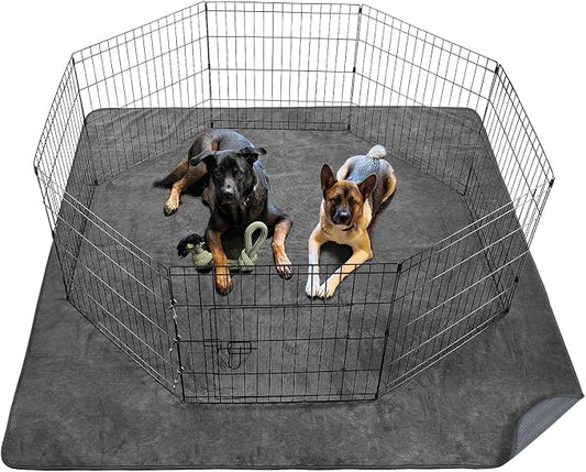 Washable Pee Pads for Dogs 72x72 Extra Large, Non-Slip, Leakproof Dog Mat | Waterproof, Reusable Whelping Pads, for Potty Training, Playpen, Whelping, Senior Dog Incontinence, Order Control, Fast Dry by PICKFORLIFE