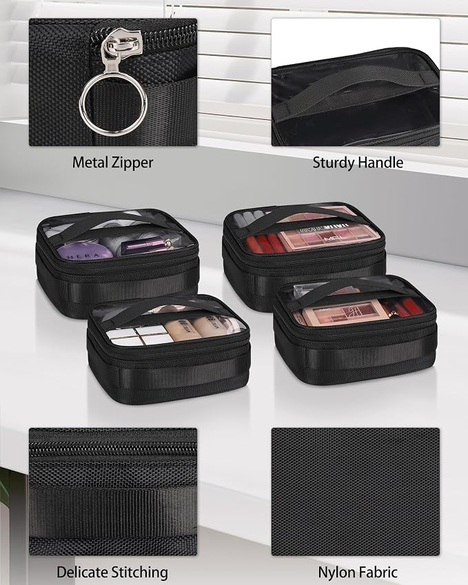 MONSTINA Professional Hairstylist Traveling Bag with Two Detachable Small Bags+Four Gadget Bag,Hairdressing Makeup Salon Organizer Bag - Image 4