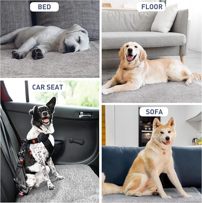 Kritter Planet Waterproof Pet Blanket, Reversible Throw for Dogs and Cats | 50 x 60 Inch, Washable Sofa and Bed Protector, Shields Furniture from Fur, Dirt, Scratches and Everyday Spills - Image 5