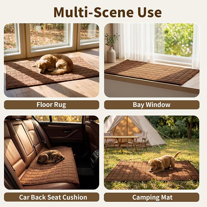 Velvet Couch Covers for Sectional Sofa Washable, Non-Slip L Shaped Sectional Couch Cover, Soft Pet Couch Covers for Sofa, Furniture Slipcovers for 2-3 Cushion Couch(1PC,35"x71",Dark Brown) - Image 6