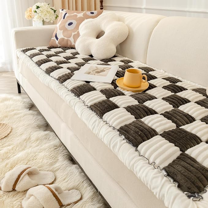 Dog Couch Protector, Couch Cover for Dogs Washable Pet Bed Couch Cover, Pet Friendly Sofa Cover for Large Dogs (Black, 27.6x59.06 inch) - Image 4