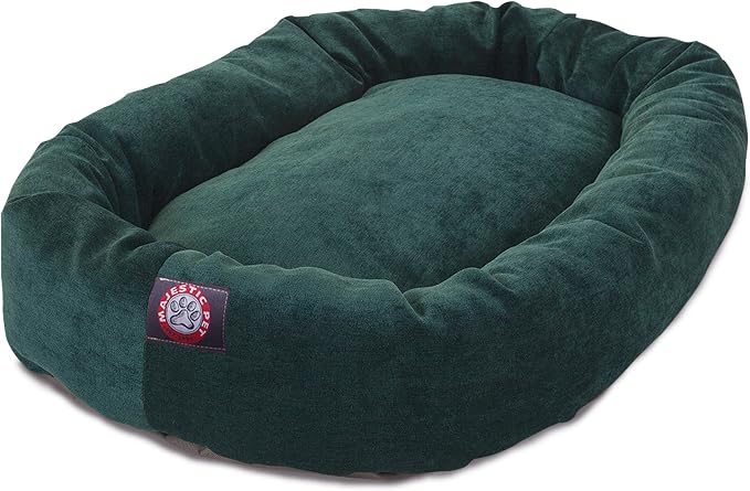 Majestic Pet Villa 52 Inch Shredded Memory Foam Dog Bed for X-Large Sized Dog 52x35x11 Inch–Orthopedic Pet Bed with Removable Washable Cover-Washable X-Large Puppy Mat with Head Support-Marine - Image 2