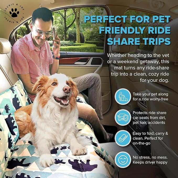 Extra Large Dog Bed 55x39 Inch- Lightweight &Portable Easy to Roll Up. Washable Pet Bed with Waterproof Easy to Clean with Nonskid Bottom for XL Dogs. - Image 3