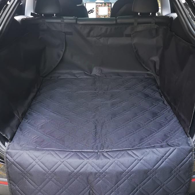 Model Y Rear Trunk Cargo Liner Pet Mat Dogs Rear Seat Cover Protector All-Weather Waterproof Compatible with Tesla Model Y Accessories 2019-2025 - Image 2