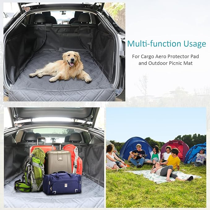 Model Y Rear Trunk Cargo Liner Pet Mat Dogs Rear Seat Cover Protector All-Weather Waterproof Compatible with Tesla Model Y Accessories 2019-2025 - Image 6
