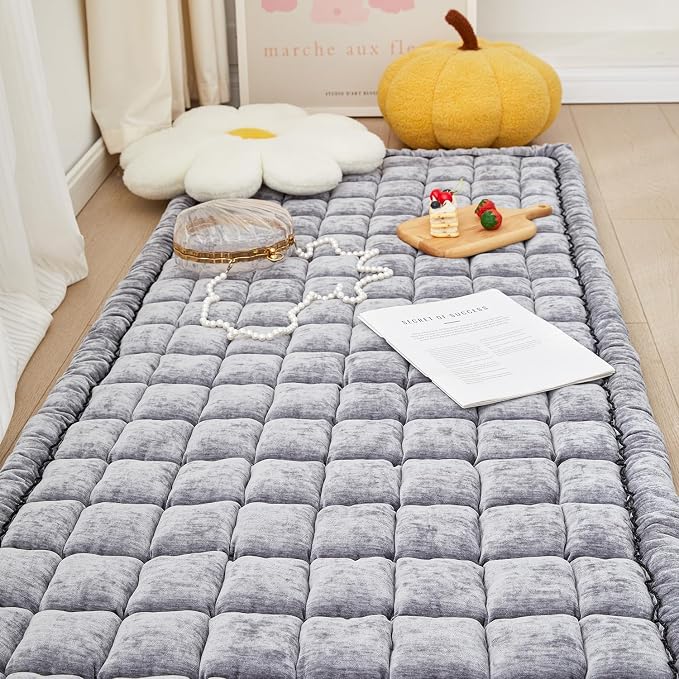 Chenille Couch Cover for Dogs, Quilted Non-Slip Sofa Protector Pad | Soft chenille fabric, PP cotton filling, anti-slip backing, machine washable, for dogs, cats, loveseats and sectional sofas - Image 6