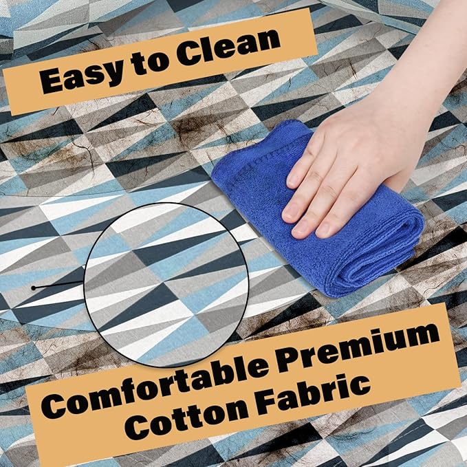 Orthopedic Dog Bed - Beds Bolster,Cooling Elevated Dog Beds with Metal Frame,Raised Dogs Bed,Easy to Assemble,Up to 50 lbs,Small (24.5" L x 24.5" W x 6.7" Th)