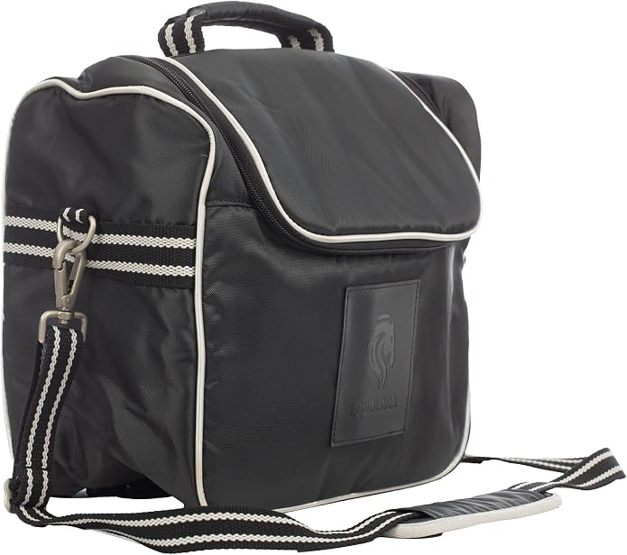 Equinavia Darby Zip Top Equestrian Horse Grooming Bag with Shoulder Strap | 6.5" x 11" x 13" - Image 3