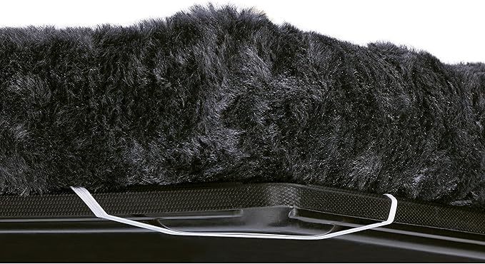 MidWest Homes for Pets QuietTime Dog Bed - Gray Faux Fur Bolster, Ultra-Soft and Machine Washable, Fits 24-Inch Crates and Carriers, for Small Breed Dogs - Image 2
