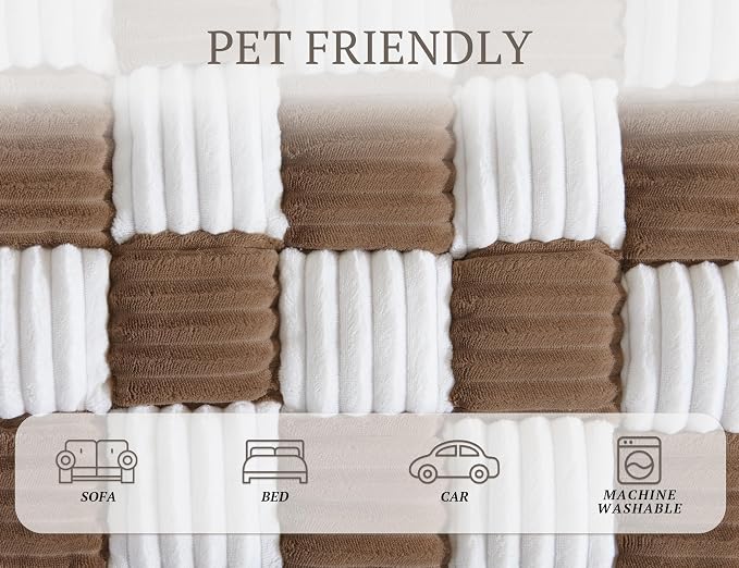 Couch Cushion Cover for dogs Sofa Cover Washable Pet Love Seat Couch Covers for Sofa Slipcovers Couch Protector Blanket for Dog Sofa Cushion Covers for Pet Washable Pad Dark Brown 70x70cm/27.6x27.6in - Image 2