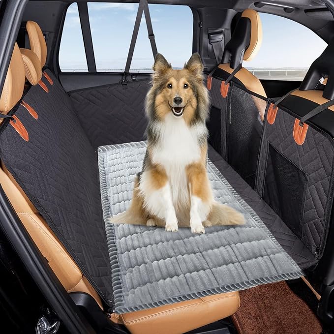 VClife Dog Sofa Cover, Non Slip Sofa Cover Washable, Gray, 23.6" X 51" | Soft Fuzzy Couch Cover for 2 Cushion Couch Sofa Pet Friendly, Scratch Resistant Thick Furniture Protector for Sectional Sofa - Image 2