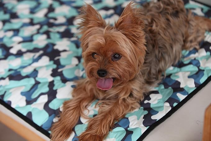 Waterproof Blanket, 29" x 34” - Seat Cover for Dogs and Pets. Ideal for Small and Medium Pet Crate Blankets, Settle mat, Diaper Changing and Playmat for Babies - Image 6
