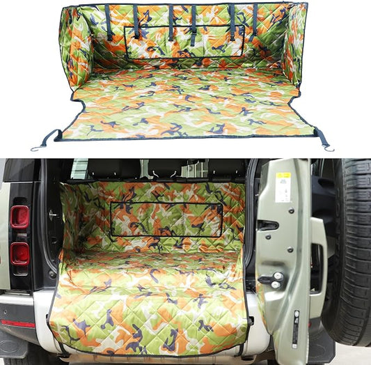 HAPPYHORSE Pet Dog Trunk Cargo Liner Compatible with Land Rover Defender 110 2020-2024 Cargo Cover Waterproof and Non-Slip Dog seat Cover Cargo Liner Area Protector Cover (Style C) by HAPPYHORSE