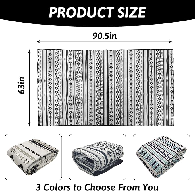 BNOSDM Extra Large Cage Liners for Rabbits 91" X 63" Washable Rabbit Pad Large Bunny Mat Anti Slip Rug for Bunnies Pet Carpet for Chinchillas Cats Guinea Pigs Dogs - Image 2