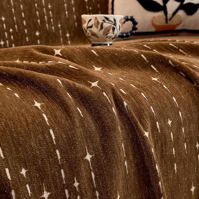 ROOMLIFE Couch Cover Boho Sofa Covers for 3 Cushion Couch Washable, Furniture Protector Sofa Couch Cover for Dogs, Soft Breathable Sofa Slipcover, Couch Throw Blankets with Tassels 71''X118'' - Image 6