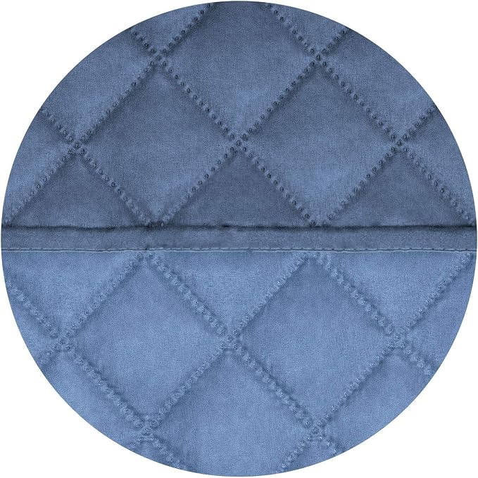 PureFit Reversible Recliner Chair Covers Couch Covers for Dogs, 19 in | Dark Blue/Light Blue, Water Resistant Couch Protector, Washable Pet Couch Cover with Non Slip and Elastic Straps For Kids - Image 5
